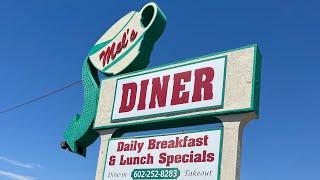 Mel’s Diner from 1970’s TV Show Alice Phoenix Az Vintage Dining KVS TRAVEL 610-334-1917