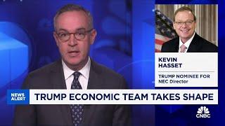 Donald Trump selects Kevin Hassett to lead National Economic Council