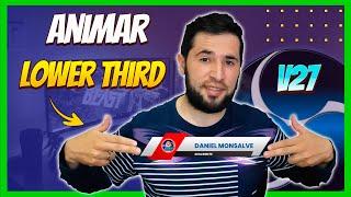 animar lower thirds en el nuevo obs 27 | como poner titulos animados con obs v27