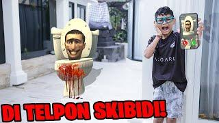 BOCIL DI TELPON SKIBIDI TOILET!!! DIA DATANG KE RUMAH!!!