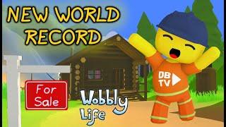 I BROKE A WOBBLY LIFE WORLD RECORD!!