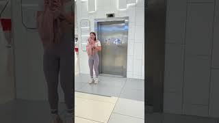 SHE SHOCKED BY BODYBUILDER_s SIZE--_BODYBUILDER ELEVATOR PRANKS__Shmeksss.Channel