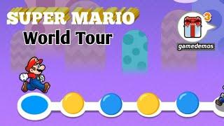 super Mario world tour /super mario run gameplay