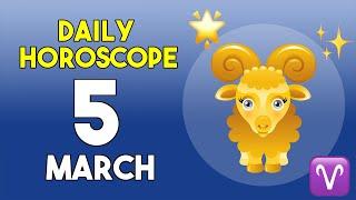 Aries horoscope today - March 5, 2025