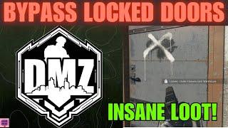 DMZ - BEST BYPASS LOCKED DOOR GLITCHES! (NO KEY REQUIRED/BEST SOLO LOOT!) SEASON 6 MODERN WARFARE 2