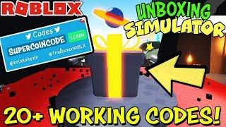 20+ WORKING CODES IN UNBOXING SIMULATOR AND SPENDING 700T TO UNLOCK CRYSTAL CAVERN (Roblox)