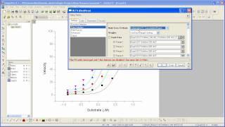 Curve Fitting: Origin: Dose Response Analysis