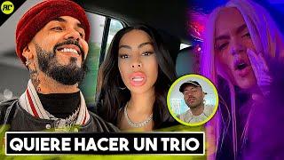 Ahora Resulta que Anuel Quiere Hacer un Trío con Yailin y Karol g.