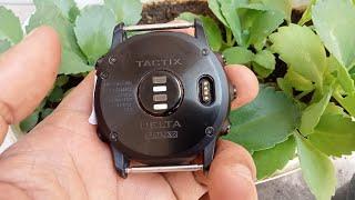 Cara mudah ganti batre #garmin tactix delta solar #service #repair