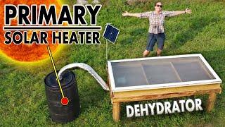 We Built A GIGANTIC Solar Powered Food Dehydrator Machine!