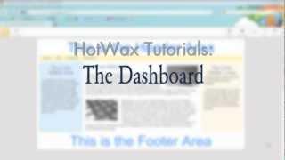 HotWax Tutorials: The Dashboard