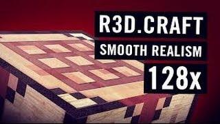 Minecraft Texture Pack Review R3D Craft Default Realism 128x128 512x512
