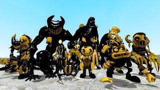 Bendy and the Dark Revival Nextbots in Garry's Mod!