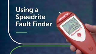 How to use a Speedrite Fault Finder | PGG Wrightson How To