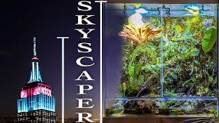 180 GALLON SKYSCRAPER RIVER TERRARIUM!!