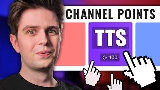 Let Your Viewers Trigger TTS Messages With Channel Points