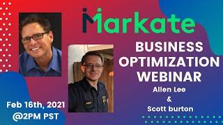 Business Organization Webinar with Allen Lee & Scott Burton of Markate