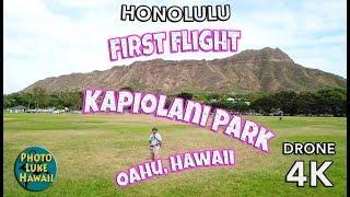 First Flight at Kapiolani Park Oahu Hawaii