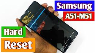 Samsung A51-M51 Hard reset || Samsung A51 hard reset||@TadrishinfoTech||