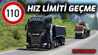 TRUCKERSMP 110 HIZ SINIRINI GEÇME TAKTİĞİ | Euro Truck Simulator 2