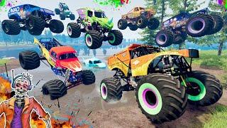 Monster Truck Mud Battle #67 | BeamNG Drive - Griff's Garage
