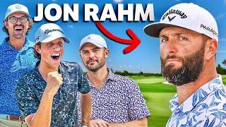 We Challenged Jon Rahm to an 18 Hole Match!