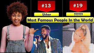 Top 20 Most FAMOUS People In The World 2022 | Most Influential People 2022