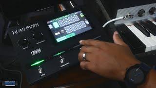 HeadRush Gigboard FX Pedal with my Rhodes - Great Combo!