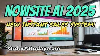 NOWSITE AI 2025: Live Demo, Create Sales System in Seconds!