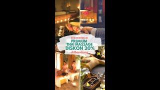 Pijat Premium Diskon 20% cuma di Thai Premier | Thai Massage Bandung