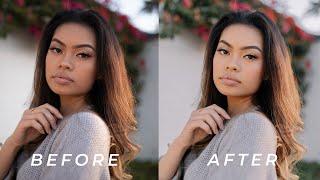 Skin Retouching In Lightroom Tutorial – How to get smooth skin with the texture slider!