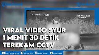 Viral Video Syur 1 Menit 30 Detik Terkam Kamera CCTV di Lapangan Renon Bali