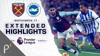 West Ham United v. Brighton | PREMIER LEAGUE HIGHLIGHTS | 12/21/2024 | NBC Sports