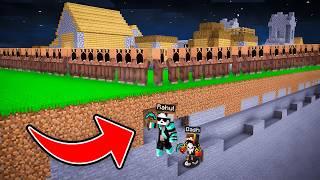 We Escape from SCARY VILLAGERS ARMY Apocalypse in Minecraft