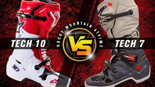 Alpinestars Tech 10 vs Tech 7 | Which Motocross Boot is Best For You?