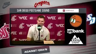 WSU MBB: David Riley San Diego Postgame | 2/27/25