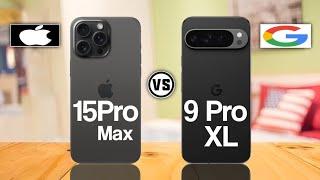 iPhone 15 Pro Max Vs Google Pixel 9 Pro XL.  #Trakontech