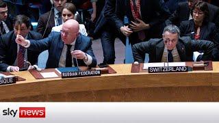 Ukraine War: Russian ambassador interrupts minute of silence