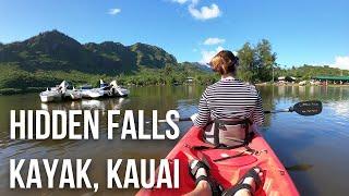 Hidden Valley Falls Kayak Adventure, Kauai Hawaii