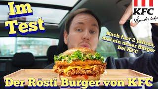 KFC: Rösti Zinger Burger im Test