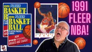 Searching For Michael Jordan!1991 Fleer Basketball Packs