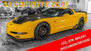 LS7 POWERED 2003 Chevrolet Corvette Z06 Review - Collectible Motorcar of Atlanta