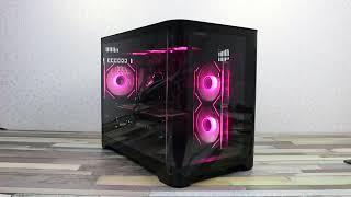 1STPLAYER UVIEW UV6 - Building PC in Case