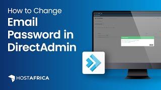 How to Change Email Account Password in DirectAdmin