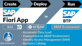 Create and Deploy SAP Fiori App to ABAP Environment in SAP BTP | Load Mode | IAM | Business Catalog