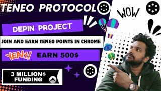 Teneo Protocol Airdrop ||DePin Project - Full Guide - Connect Wallet , X , Discord - Crypto Airdrop