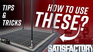 How to use BluePrints in Satisfactory