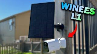 Winees L1 Battery-Powered 2k Security Camera with Solar Panel: A Comprehensive Review