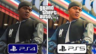 GTA 5 PS4 vs PS5 Graphics Comparison