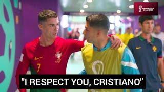 Cristiano Ronaldo,Suarez showed respect !!